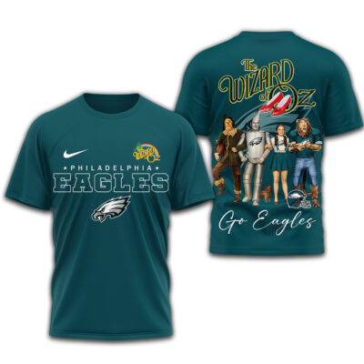 Philadelphia Eagles | Premium NFL The Wizard Of Oz 3D Shirt