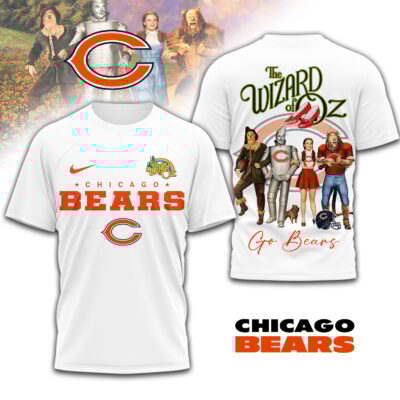 Chicago Bears | Premium NFL The Wizard Of Oz 3D Shirt
