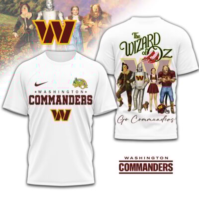 Washington Commanders | Premium NFL The Wizard Of Oz 3D Shirt