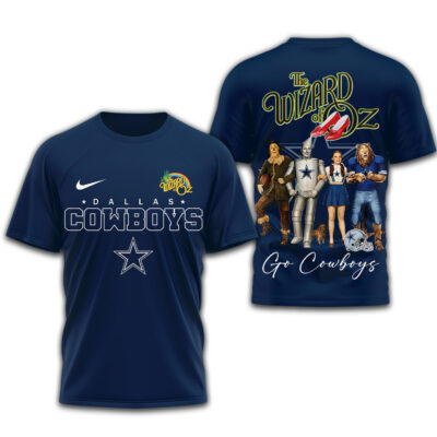 Dallas Cowboys | Premium NFL The Wizard Of Oz 3D Shirt