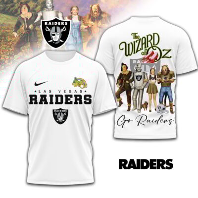 Las Vegas Raiders | Premium NFL The Wizard Of Oz 3D Shirt