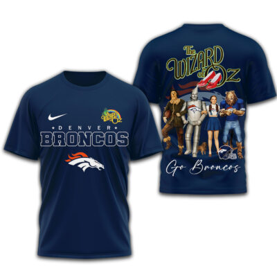 Denver Broncos | Premium NFL The Wizard Of Oz 3D Shirt