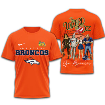 Denver Broncos | Premium NFL The Wizard Of Oz 3D Shirt