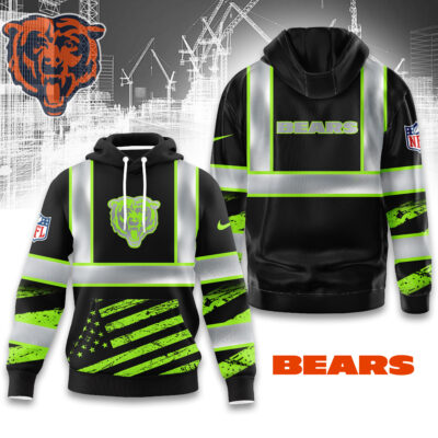 Chicago Bears | Premium NFL Safety Hi-Vis Hoodie