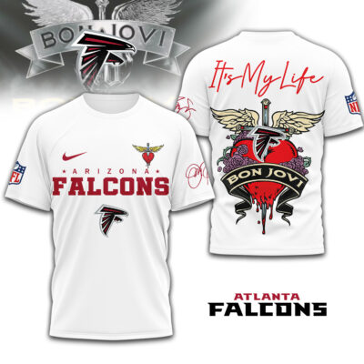 Atlanta Falcons | Premium NFL Bon Jovi 3D Shirt