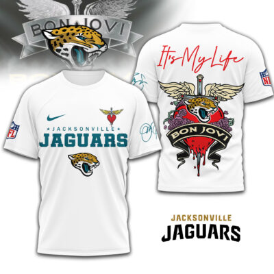 Jacksonville Jaguars | Premium NFL Bon Jovi 3D Shirt