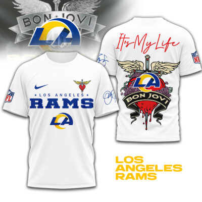 Los Angeles Rams | Premium NFL Bon Jovi 3D Shirt