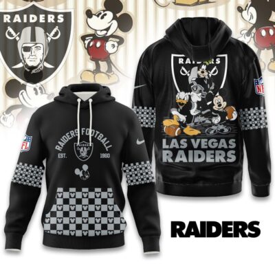 Las Vegas Raiders | Premium NFL Game Day Disney Hoodie
