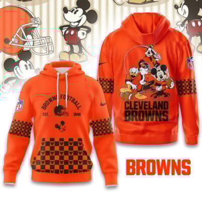 Cleveland Browns | Premium NFL Game Day Disney Hoodie