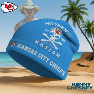 Kansas City Chiefs | Premium NFL Kenny Chesney Beanie Hat - Blue