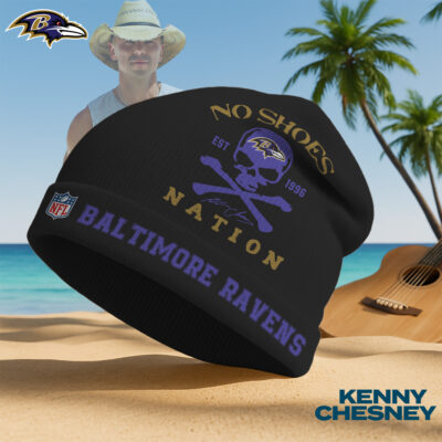 Baltimore Ravens | Premium NFL Kenny Chesney Beanie Hat