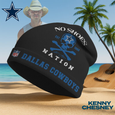 Dallas Cowboys | Premium NFL Kenny Chesney Beanie Hat - Black