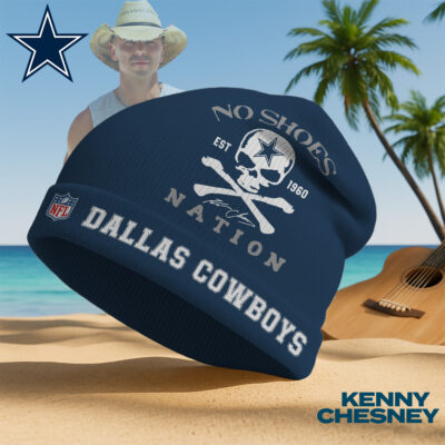 Dallas Cowboys | Premium NFL Kenny Chesney Beanie Hat - Navy Blue