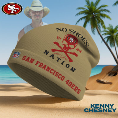 San Francisco 49ers | Premium NFL Kenny Chesney Beanie Hat - Gold