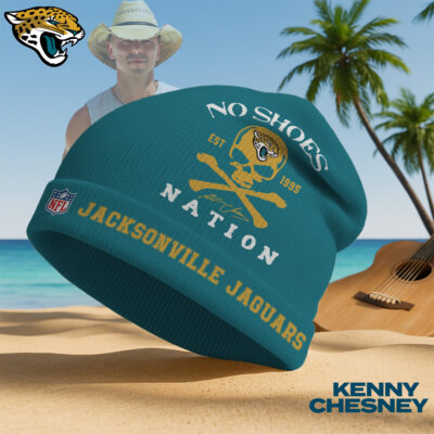 Jacksonville Jaguars | Premium NFL Kenny Chesney Beanie Hat - Teal