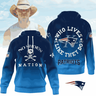 New England Patriots | Premium NFL Kenny Chesney Who Lives Like They Do Shirt
