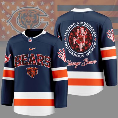 Chicago Bears | Premium NFL MMIW awareness Long Jersey