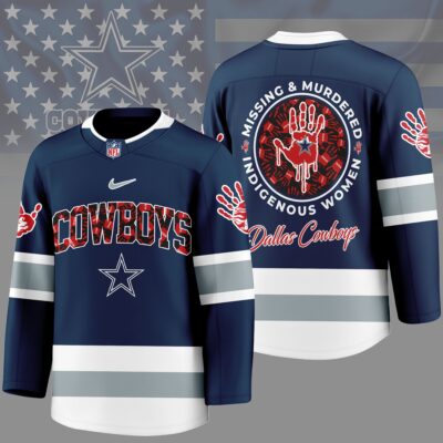 Dallas Cowboys | Premium NFL MMIW awareness Long Jersey