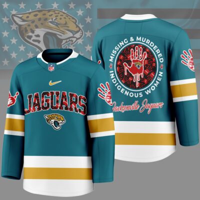 Jacksonville Jaguars | Premium NFL MMIW awareness Long Jersey
