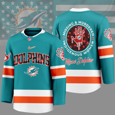 Miami Dolphins | Premium NFL MMIW awareness Long Jersey