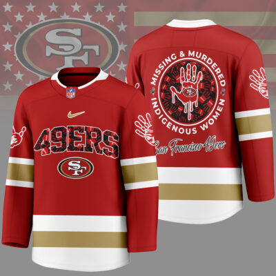 San Francisco 49ers | Premium NFL MMIW awareness Long Jersey