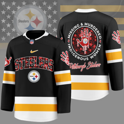 Pittsburgh Steelers | Premium NFL MMIW awareness Long Jersey