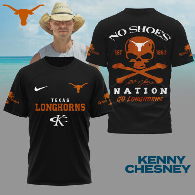 Texas Longhorns | Premium NCAA Kenny Chesney Fan 3D Shirt
