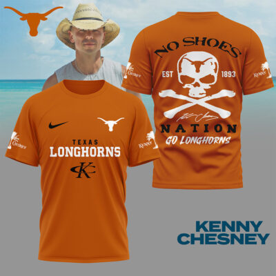 Texas Longhorns | Premium NCAA Kenny Chesney Fan 3D Shirt