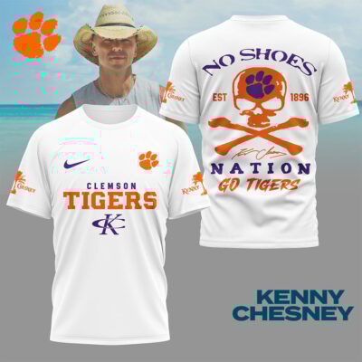 Clemson Tigers | Premium NCAA Kenny Chesney Fan 3D Shirt