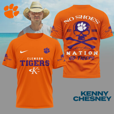 Clemson Tigers | Premium NCAA Kenny Chesney Fan 3D Shirt