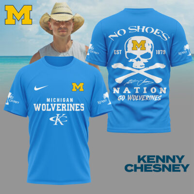 Michigan Wolverines | Premium NCAA Kenny Chesney Fan 3D Shirt