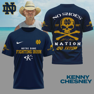 Notre Dame Fighting Irish | Premium NCAA Kenny Chesney Fan 3D Shirt