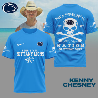 Penn State Nittany Lions | Premium NCAA Kenny Chesney Fan 3D Shirt