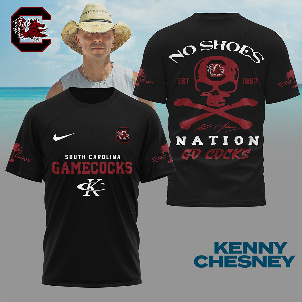 South Carolina Gamecocks | Premium NCAA Kenny Chesney Fan 3D Shirt - Image 2