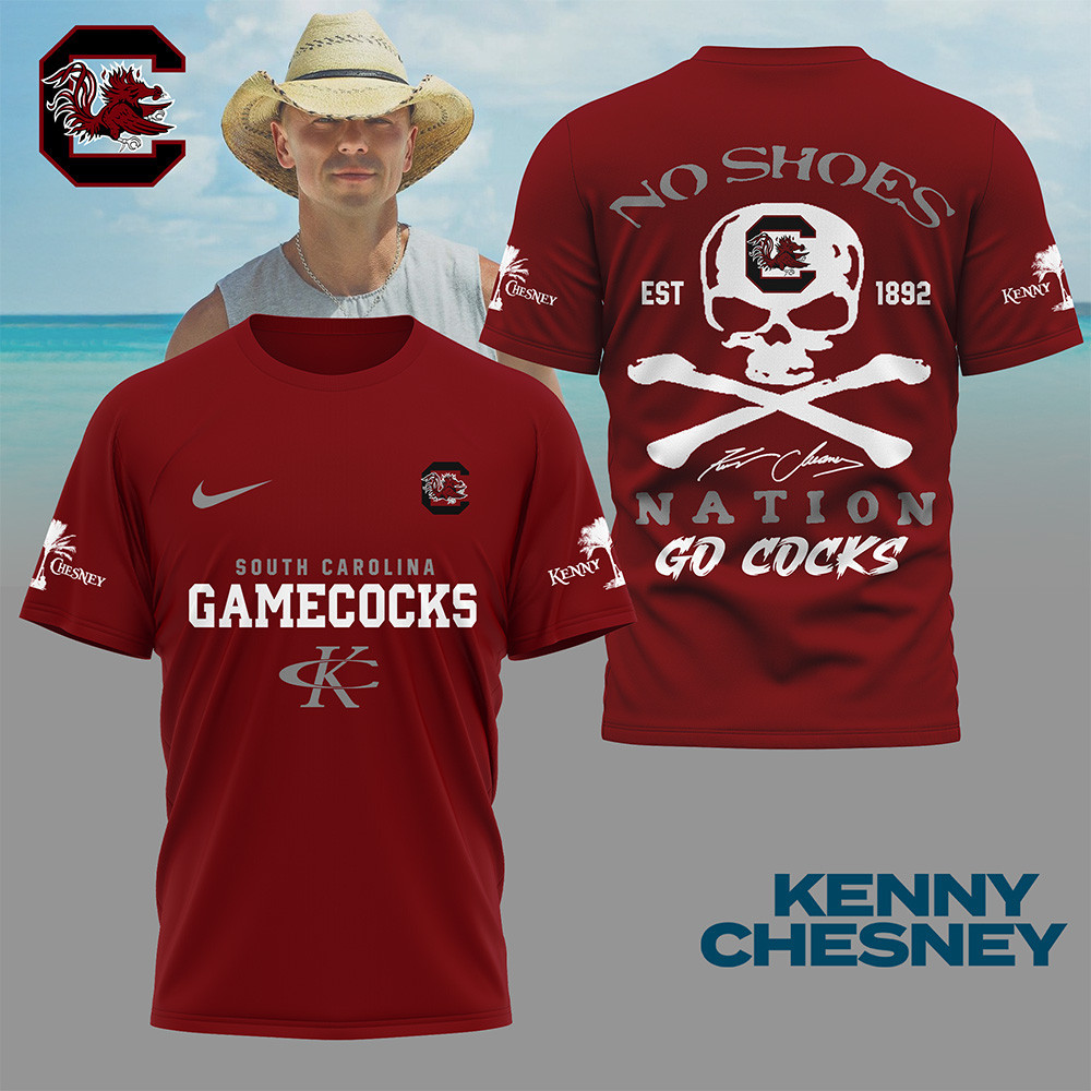 South Carolina Gamecocks | Premium NCAA Kenny Chesney Fan 3D Shirt - Image 4