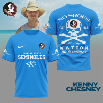 Florida State Seminoles | Premium NCAA Kenny Chesney Fan 3D Shirt