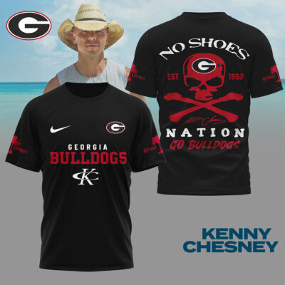Georgia Bulldogs | Premium NCAA Kenny Chesney Fan 3D Shirt