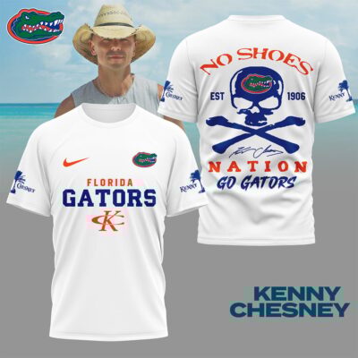 Florida Gators | Premium NCAA Kenny Chesney Fan 3D Shirt