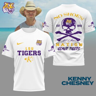 LSU Tigers | Premium NCAA Kenny Chesney Fan 3D Shirt