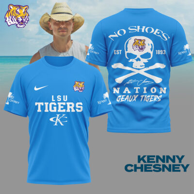 LSU Tigers | Premium NCAA Kenny Chesney Fan 3D Shirt
