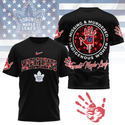 Toronto Maple Leafs | Premium NHL MMIW Awareness 3D Shirt