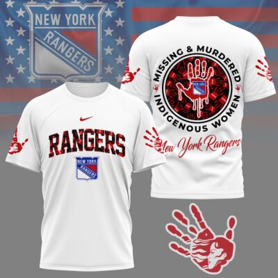 New York Rangers | Premium NHL MMIW Awareness 3D Shirt