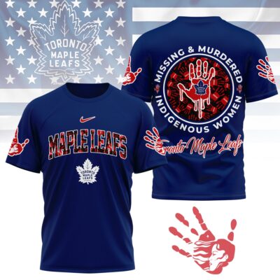 Toronto Maple Leafs | Premium NHL MMIW Awareness 3D Shirt