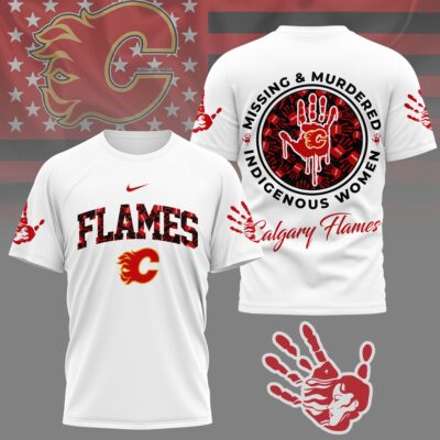 Calgary Flames | Premium NHL MMIW Awareness 3D Shirt