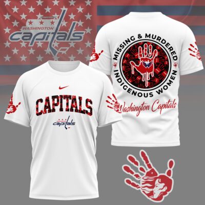 Washington Capitals | Premium NHL MMIW Awareness 3D Shirt