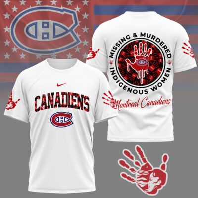 Montreal Canadiens | Premium NHL MMIW Awareness 3D Shirt