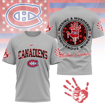 Montreal Canadiens | Premium NHL MMIW Awareness 3D Shirt