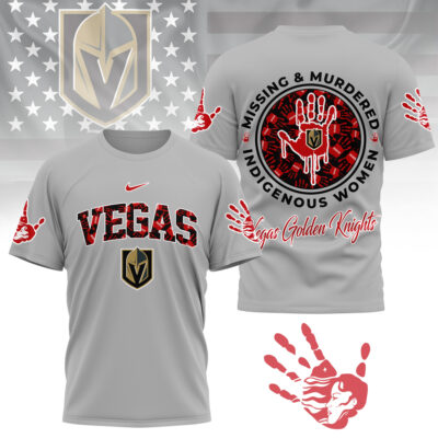 Vegas Golden Knights | Premium NHL MMIW Awareness 3D Shirt