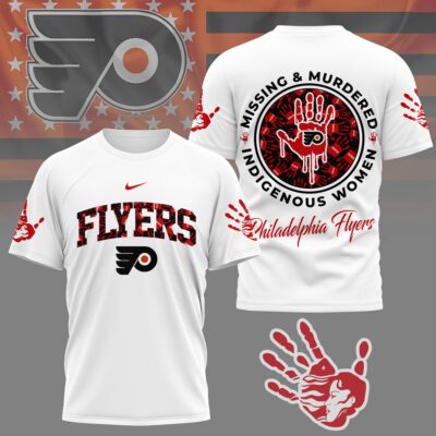 Philadelphia Flyers | Premium NHL MMIW Awareness 3D Shirt