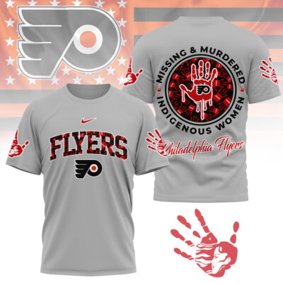 Philadelphia Flyers | Premium NHL MMIW Awareness 3D Shirt